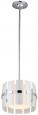 DVP5221-CH-WPM One Light Mini Pendant